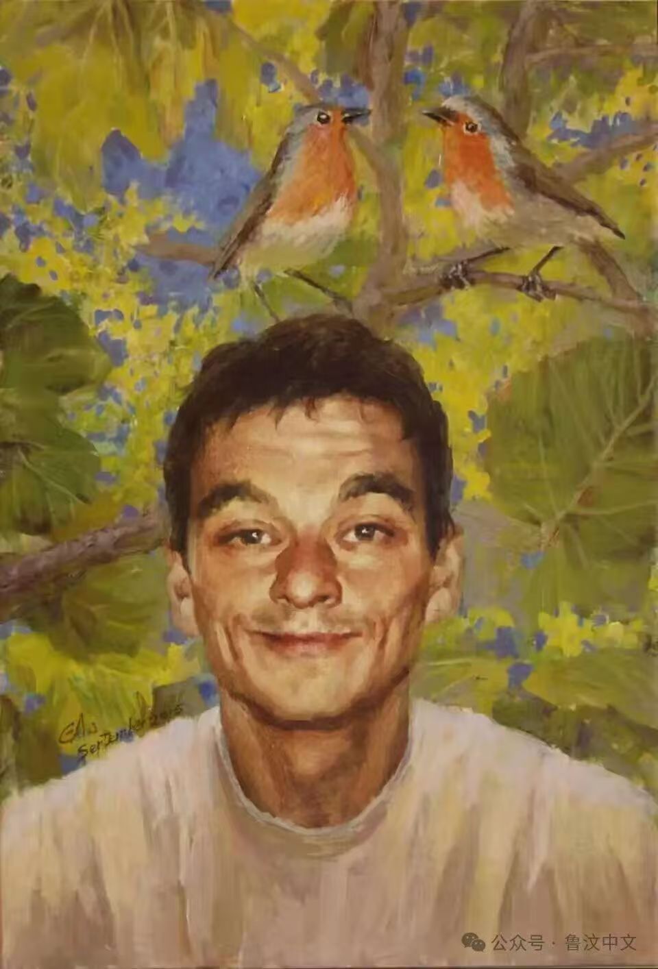 高旭永作品:人物油画作品