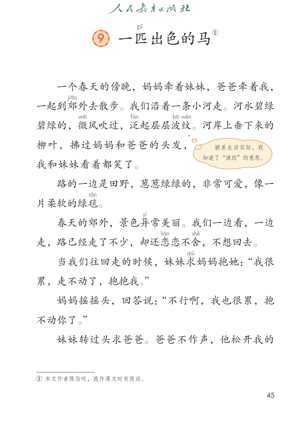 一匹出色的马P45