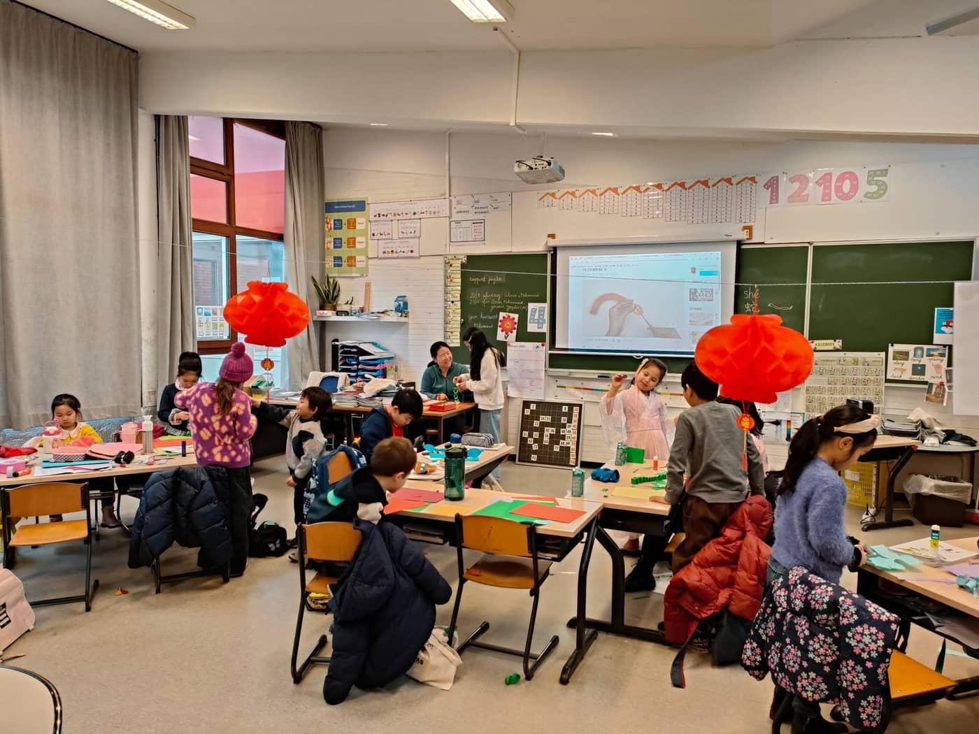 鲁汶中文学校节日活动