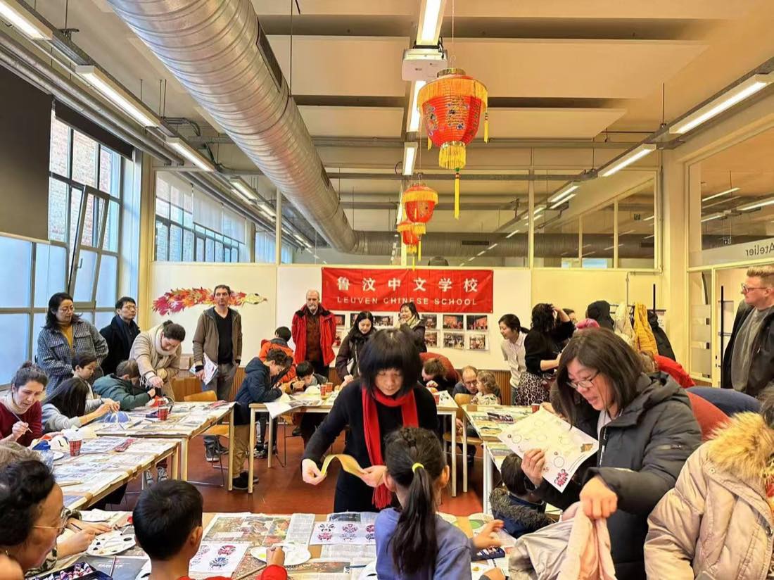 亲子文化活动现场